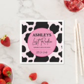 ラストロデオのパーソナライズパーティーナプキン（カウガール仕様） スタンダードカクテルナプキン (インサイチュ)