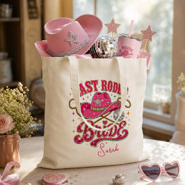 ラストロデオの花嫁ディスコカウガール オーダーメイド トートバッグ