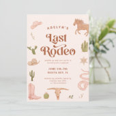 ラストロデオウェスタンバチェロレッテ 招待状 (スタンド正面)