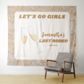 ラストロデオウェスタン女性のカーボーイバチェロレッテ タペストリー (インサイチュ(横))