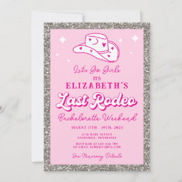 ラストロデオカウガールバチェロレッテパーティー 招待状