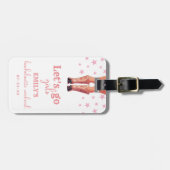 ラストロデオカウガール独身最後の週末 ラゲッジタグ (正面横)