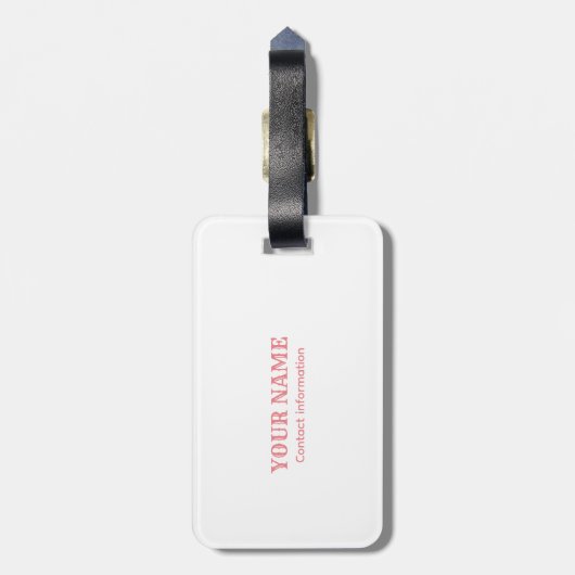 ラストロデオカウガール独身最後の週末 ラゲッジタグ (裏面縦)