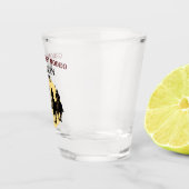 ラストロデオカウボーイズ花婿介添人の名前バチュラーパーティ ショットグラス (右)