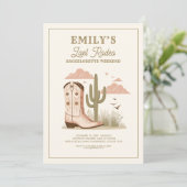 ラストロデオサボスバチェロレッテ週末 招待状 (スタンド正面)