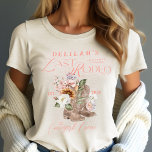 ラストロデオシック女性のカーボーイブーツウェスタンブライダルパーティ トライブレンドＴシャツ<br><div class="desc">私たちの"最後のロデオ"素晴らし女性のカーボーイフローラブーツ西ブライダルパーティトライブレンドシャツとスタイルにステップイン！完璧に心地よいと魅力をブレンドし、このシャツは彼女のモダン精神を祝持つ花嫁のためのユニーク設計である。西洋をテーマにしたブライダルシャワーに最適で、西洋の全てのものに対する愛情をアピールするために、このシャツはあなたのお祝いに芸術性のtouchを追加する。手の水彩絵を描花模様と愛らしい女性のカーボーイブーツを備えたブライダルパーティTシャツは、忘れられない西洋スタイルブライダルシャワーに完璧なトーンを設定するに違いない。花嫁の名前、場所、年でパーソナライズし、カスタマイズブライダルパーティ名とタイトルでバックをパーソナライズする。デザインとアートワークの手の絵を描Moodostology Paperyによる</div>