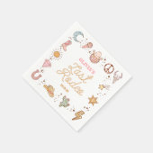 ラストロデオディスコカウガールバチェロレッテウィークエンド スタンダードカクテルナプキン (角)