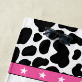 ラストロデオディスコカウガール独身最後のパーティー ビーチタオル (インサイチュ)