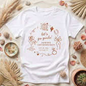 ラストロデオディスコカウガール独身最後の夜 Tシャツ
