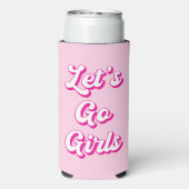 ラストロデオディスコ女性のカーボーイバチェロレッテ スリム缶クーラー (Seltzer裏面)