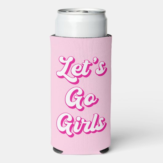 ラストロデオディスコ女性のカーボーイバチェロレッテ スリム缶クーラー (Seltzer裏面)