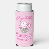 ラストロデオディスコ女性のカーボーイバチェロレッテ スリム缶クーラー (Seltzer正面)