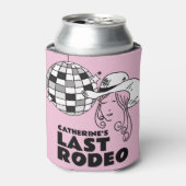 ラストロデオディスコ女性のカーボーイバチェロレッテ 缶クーラー (缶正面)