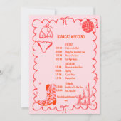 ラストロデオナッシュビルバチェロレッテ週末パーティー 招待状 (裏面)