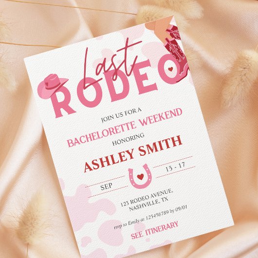 ラストロデオバチェロレッテウィークエンドレッツゴーガールズ 招待状