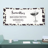 ラストロデオバチェロレッテブライダルシャワー 横断幕 (トレードショー)