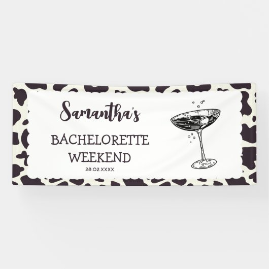 ラストロデオバチェロレッテブライダルシャワー 横断幕 (横)