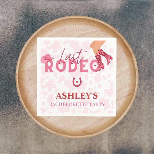 ラストロデオバチェロレッテレッツゴーガールズ スタンダードカクテルナプキン