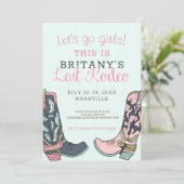 ラストロデオバチェロレッテ旅程招待状 招待状 (スタンド正面)