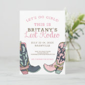 ラストロデオバチェロレッテ週末パーティー 招待状 (スタンド正面)