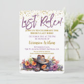 ラストロデオバチェロレッテ 招待状 (スタンド正面)