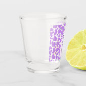 ラストロデオパープル女性のカーボーイブライダルシャワーパーティー ショットグラス (左)