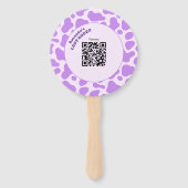 ラストロデオパープル買女性のカーボーイザ花嫁Aドリンク ハンドファン (裏面)