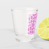 ラストロデオピンク女性のカーボーイブライダルシャワーパーティー ショットグラス (左)