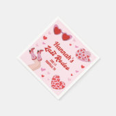 ラストロデオ女性のカーボーイバチェロレッテカクテルナプキンス スタンダードカクテルナプキン (角)