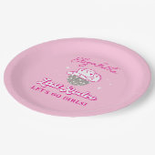 ラストロデオ女性のカーボーイバチェロレッテレッツゴーガールズ ペーパープレート (アングル)