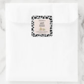 ラストロデオ女性のカーボーイバチェロレッテ封筒用シール スクエアシール (バッグ)