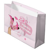 ラストロデオ女性のカーボーイバチェロレッテ抱き枕 ラージペーパーバッグ (正面アングル)