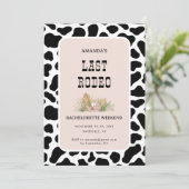 ラストロデオ女性のカーボーイバチェロレッテ週末の日程 招待状 (スタンド正面)