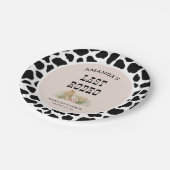 ラストロデオ女性のカーボーイバチェロレッテ週末パーティー ペーパープレート (アングル)