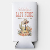 ラストロデオ女性のカーボーイバチェロレッテ週末 スリム缶クーラー (正面)