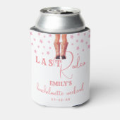 ラストロデオ女性のカーボーイバチェロレッテ週末 缶クーラー (缶裏面)