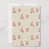 ラストロデオ女性のカーボーイブライダルシャワー/バチェロレッテ 招待状 (裏面)