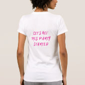 ラストロデオ:チームブライズシャツ Tシャツ (裏面)