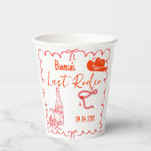 ラストロデオ ナッシュビル ブライズメイドウィークエンドパーティー 紙コップ (正面)