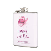 ラストロデオ・バチェロレッテウィークエンド カスタムピンク フラスコ フラスク (左)