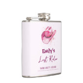 ラストロデオ・バチェロレッテウィークエンド カスタムピンク フラスコ フラスク (右)