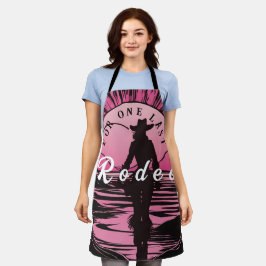 ラストロデオ・バチェロレッテ エプロン