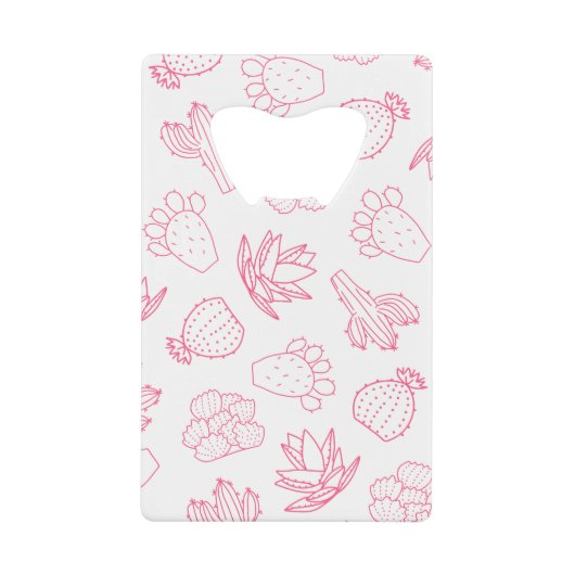 ラストロデオ ピンク ブライズメイドパーティー クレジットカード栓抜き (正面)