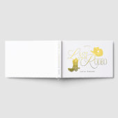 ラストロデオ フォト ゲストブック  bachelorette party (全面)