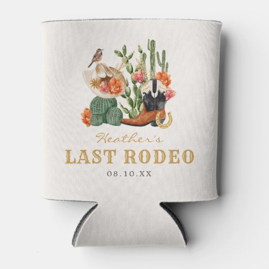 ラストロデオ 缶クーラー (正面)