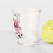 ラストロードバルーンフォントと牛のプリント、カッコいいパーティー ショットグラス (右)