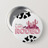 ラストロードバルーンフォントと牛プリント 缶バッジ (正面&裏面)