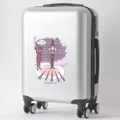 ラストワードカスタムカットステッカー シール (スーツケース)