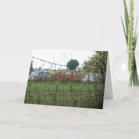 ラスト遠くに カード (正面)