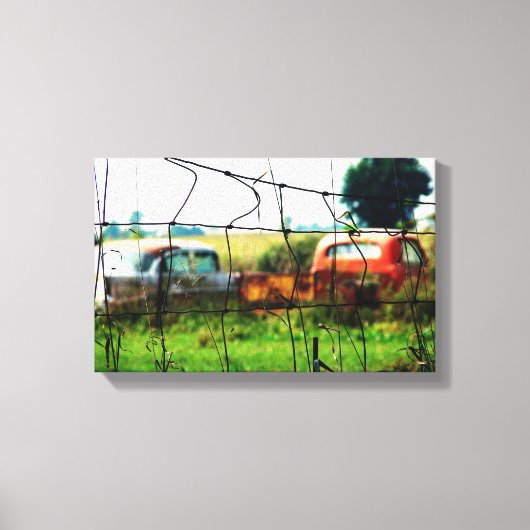 ラスト遠くに キャンバスプリント (正面)